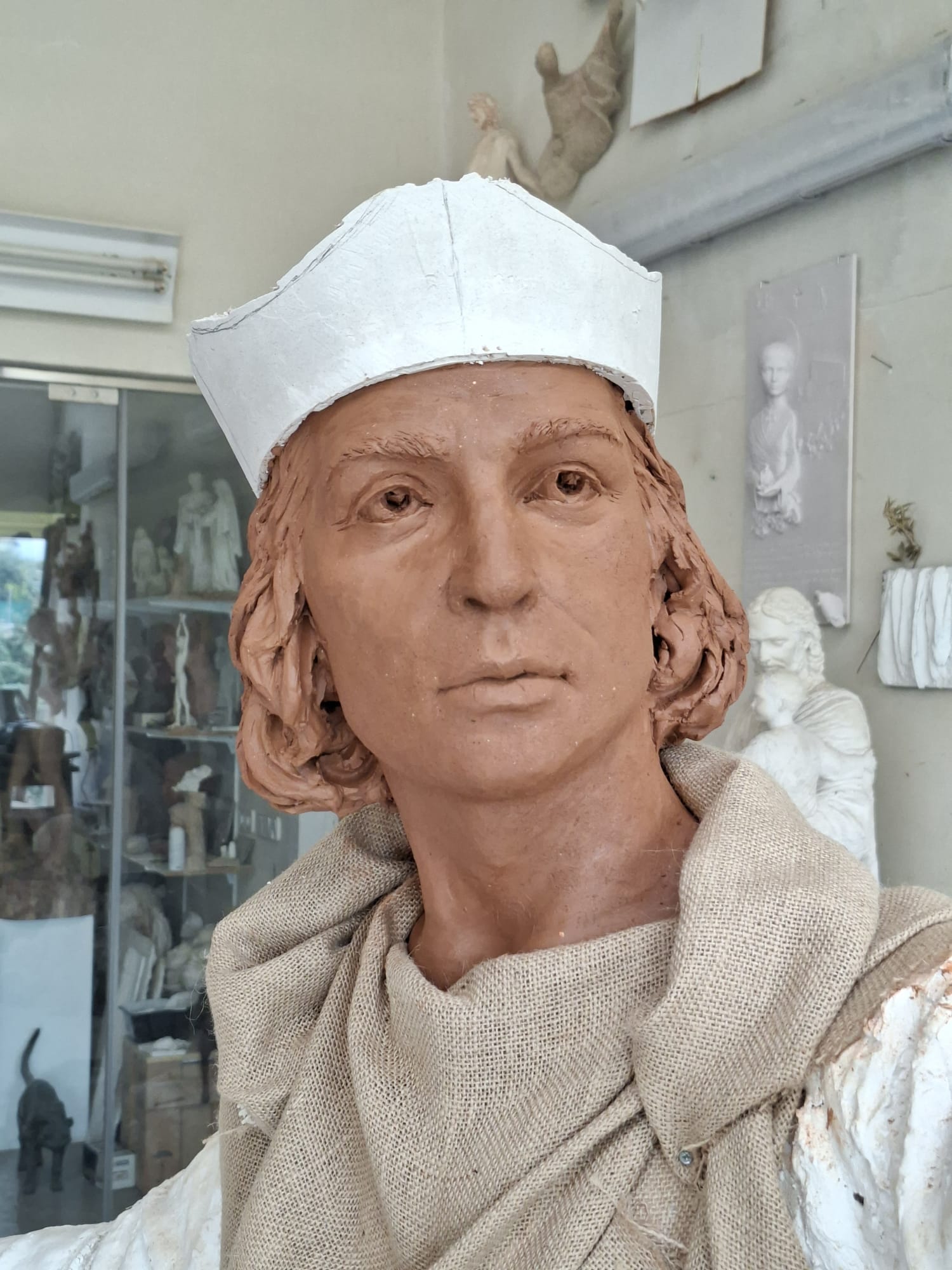 État actuel — tête de face